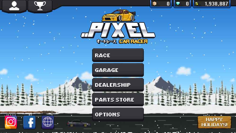 像素赛车手Pixel Car Racer中文最新版 游戏截图